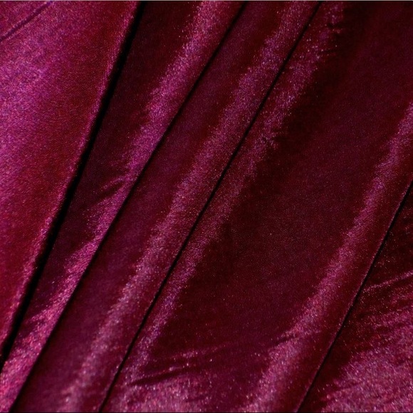 COPY - 4 yards - Faux Silk color Passion Fruit Drapery Fabric - Picture 4 of 8